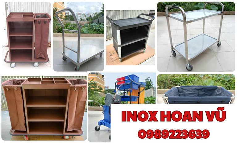 XE ĐẨY INOX
